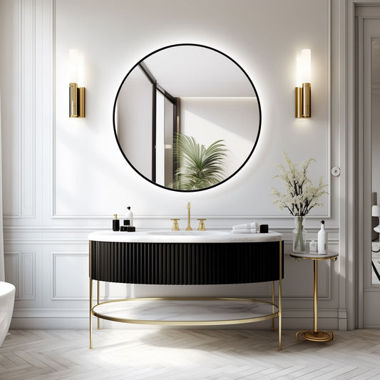 LED-peili Ares Black