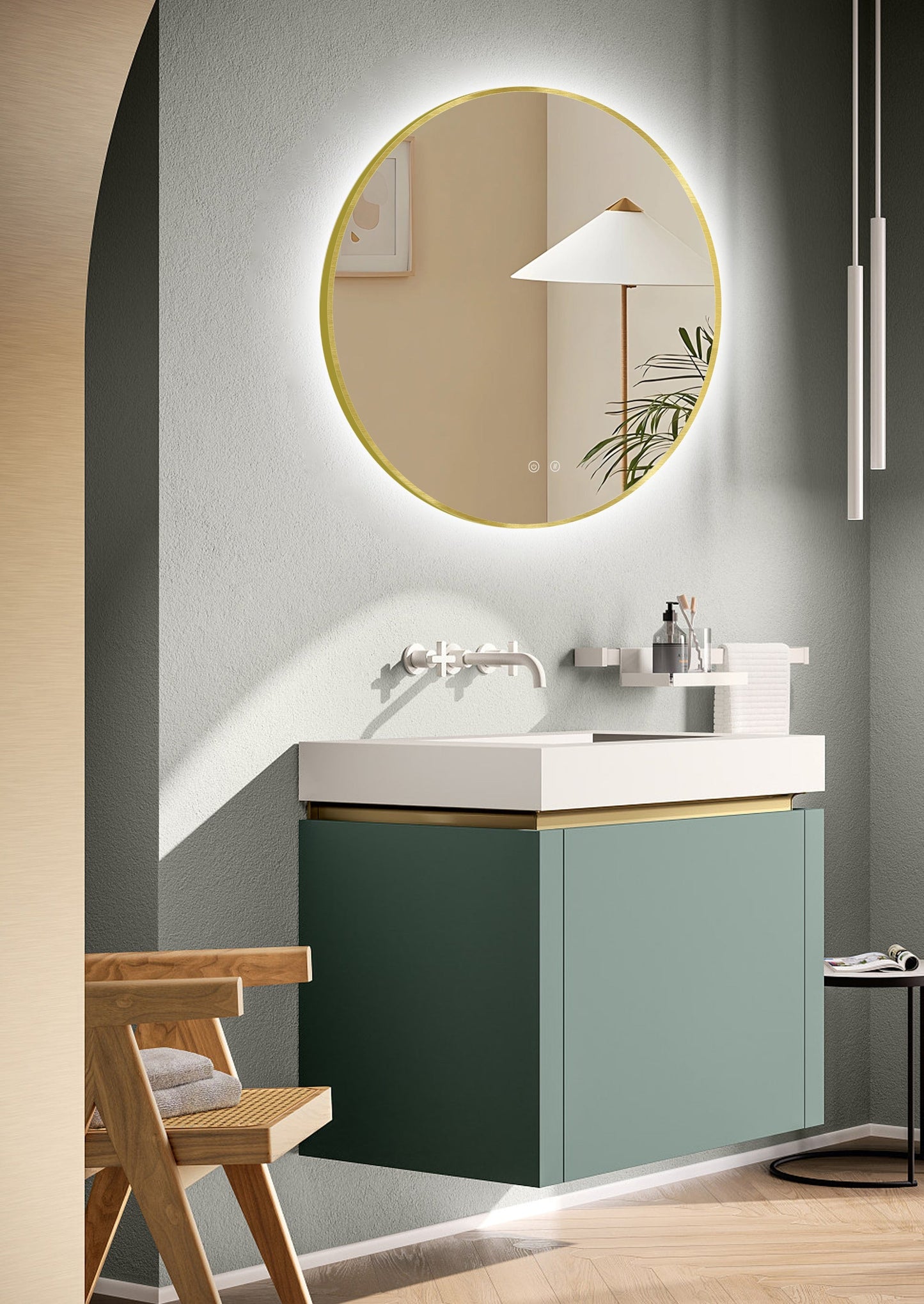 LED-peili Ares Gold