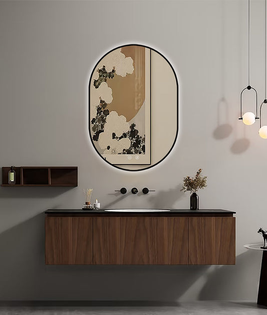 Selene Black -LED-peili